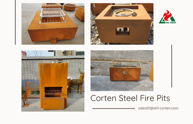 Corten Steel Fire Pit